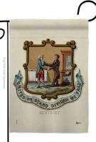 Coat Of Arms Of Kentucky Garden Flag