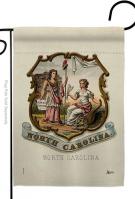Coat Of Arms Of North Carolina Garden Flag