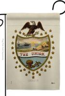 Coat Of Arms Of Oregon Garden Flag