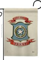 Coat Of Arms Of Texas Garden Flag