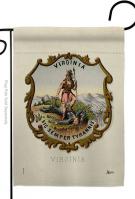 Coat Of Arms Of Virginia Garden Flag