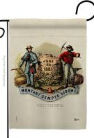 Coat Of Arms Of West Virginia Garden Flag