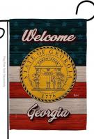 Welcome Georgia Garden Flag