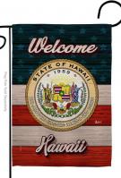 Welcome Hawaii Garden Flag