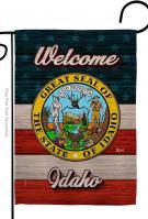 Welcome Idaho Garden Flag