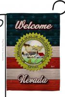 Welcome Nevada Garden Flag