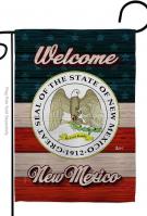 Welcome New Mexico Garden Flag