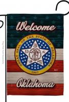 Welcome Oklahoma Garden Flag