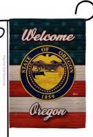 Welcome Oregon Garden Flag