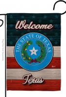 Welcome Texas Garden Flag