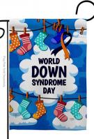 World Down Syndrome Day Garden Flag