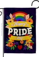 Happy Pride Day Garden Flag