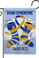 Down Syndrome Garden Flag