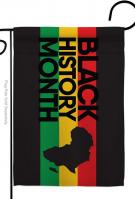 Black History Garden Flag