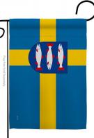 Provinces Of Sweden Angermanland Garden Flag