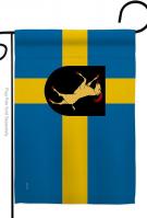 Provinces Of Sweden Halsingland Garden Flag