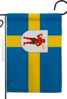 Provinces Of Sweden Lappland Garden Flag