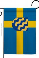 Provinces Of Sweden Norrbotten Garden Flag