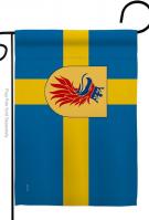 Provinces Of Sweden Skane Garden Flag