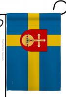 Provinces Of Sweden Uppland Garden Flag