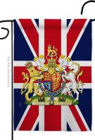 Coat Of Arms Of United Kingdom Garden Flag