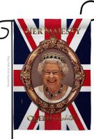 Her Majesty QE II Garden Flag