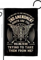 2nd Amendment My Right Garden Flag