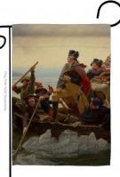 Washington Crossing The Delaware Garden Flag