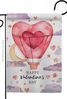 Valentine\'s Day Balloon Garden Flag