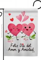 Feliz Dia Del Amor Garden Flag