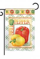 Bell Pepper Garden Flag