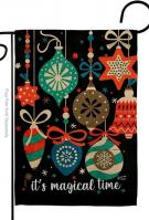 Magical Ornaments Garden Flag