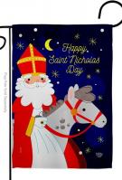 Saint Nicholas Day Garden Flag