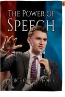The Power Of Speech House Flag