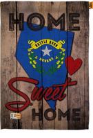 State Nevada Home Sweet House Flag