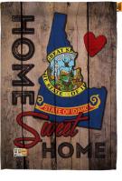 State Idaho Home Sweet House Flag