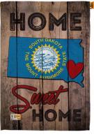 State South Dakota Home Sweet House Flag