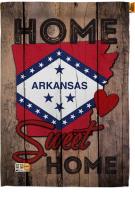 State Arkansas Home Sweet House Flag