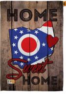 State Ohio Home Sweet House Flag