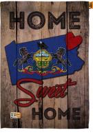 State Pennsylvania Home Sweet House Flag