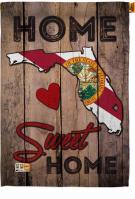 State Florida Home Sweet House Flag
