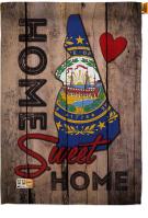 State New Hampshire Home Sweet House Flag
