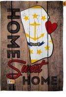 State Rhode Island Home Sweet House Flag
