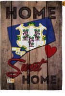 State Connecticut Home Sweet House Flag