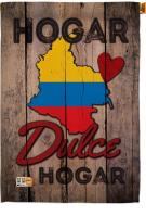 Colombia Hogar Dules House Flag