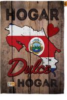 Costa Rica Hogar Dules House Flag