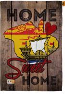 New Brunswick Home Sweet House Flag