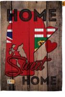 Manitoba Home Sweet House Flag