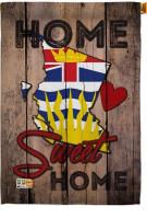 British Columbia Home Sweet House Flag
