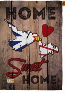 Newfoundland and Labrador Home Sweet House Flag